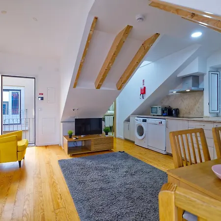 Stunning Loft In The Downtown * 리스본